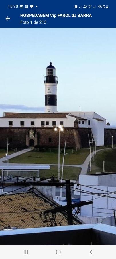 公寓 Na Barra Farol Da Barra Bahia Vista Ao Mar