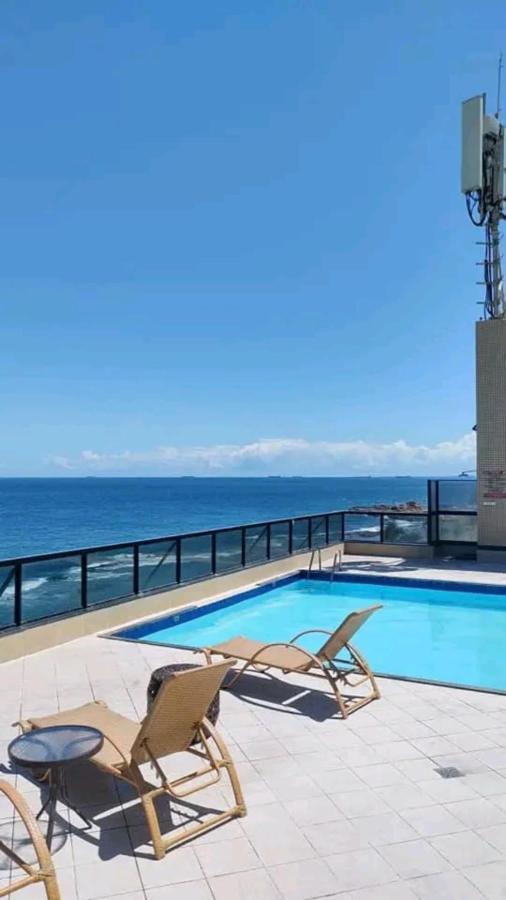 公寓 Na Barra Farol Da Barra Bahia Vista Ao Mar