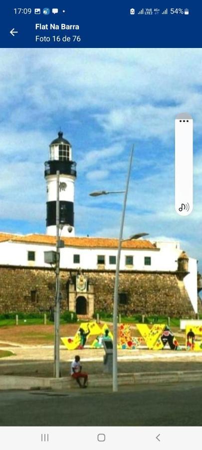 公寓 Na Barra Farol Da Barra Bahia Vista Ao Mar