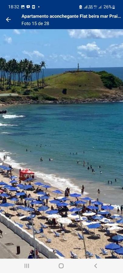 公寓 Na Barra Farol Da Barra Bahia Vista Ao Mar 萨尔瓦多