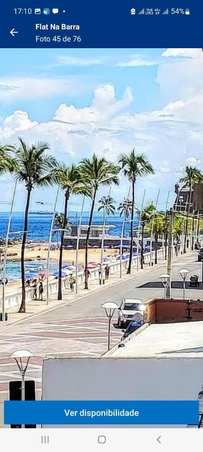 Na Barra Farol Da Barra Bahia Vista Ao Mar 公寓
