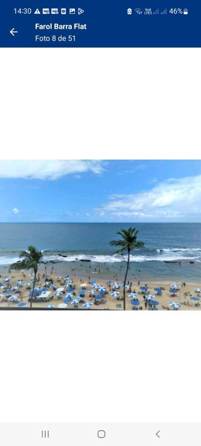 Na Barra Farol Da Barra Bahia Vista Ao Mar Apartamento *