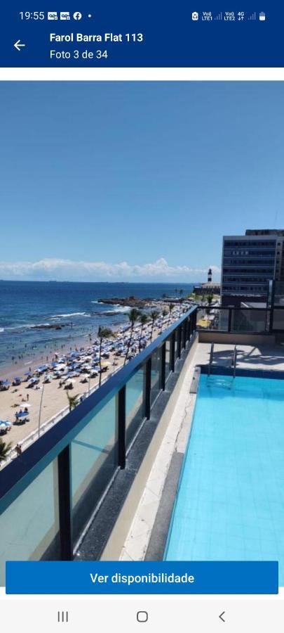 Na Barra Farol Da Barra Bahia Vista Ao Mar Apartment Salvador